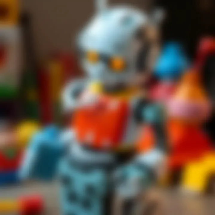 A parent reviewing safety standards for robotic toys