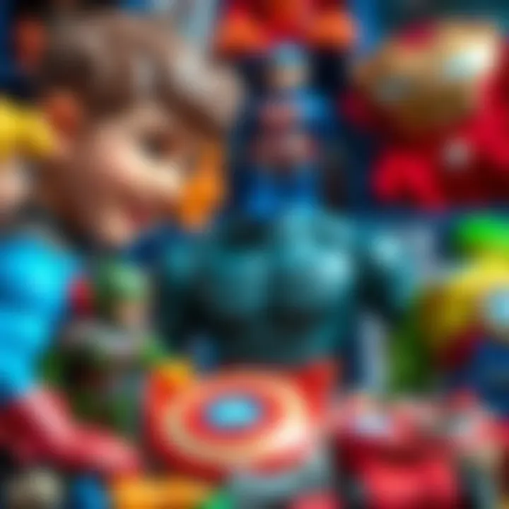 Parents Choosing the Right Avengers Toys Parents selecting Avengers toys for their children