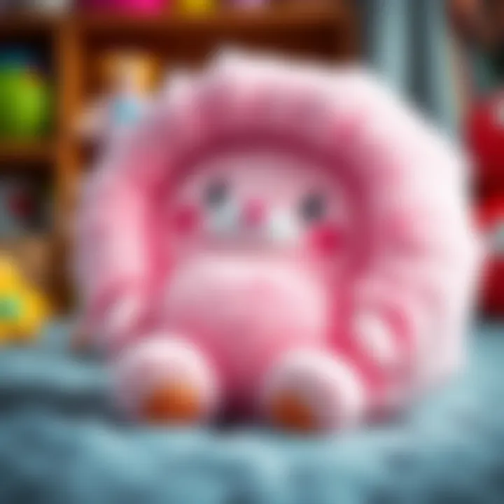 Parents choosing the perfect puffy toy for their child