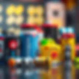 Exploring the Versatility of Battery Technology Diverse batteries showcased in various applications