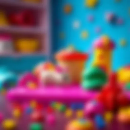 Unleashing Creativity with Play-Doh Touch Colorful Play-Doh creations showcasing children's creativity