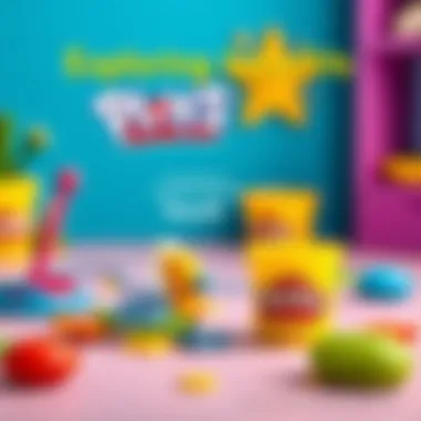 Educational benefits of Play-Doh Touch highlighted in a visual format