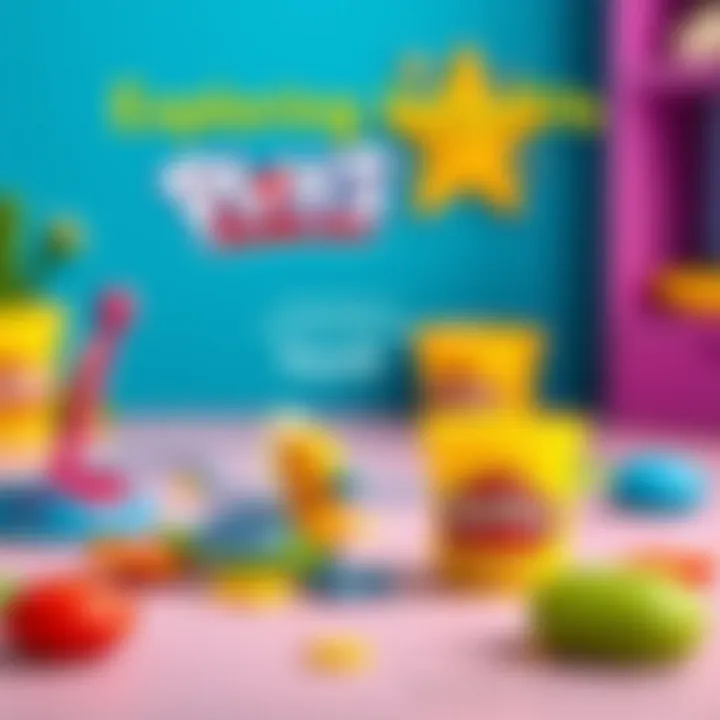 Educational benefits of Play-Doh Touch highlighted in a visual format