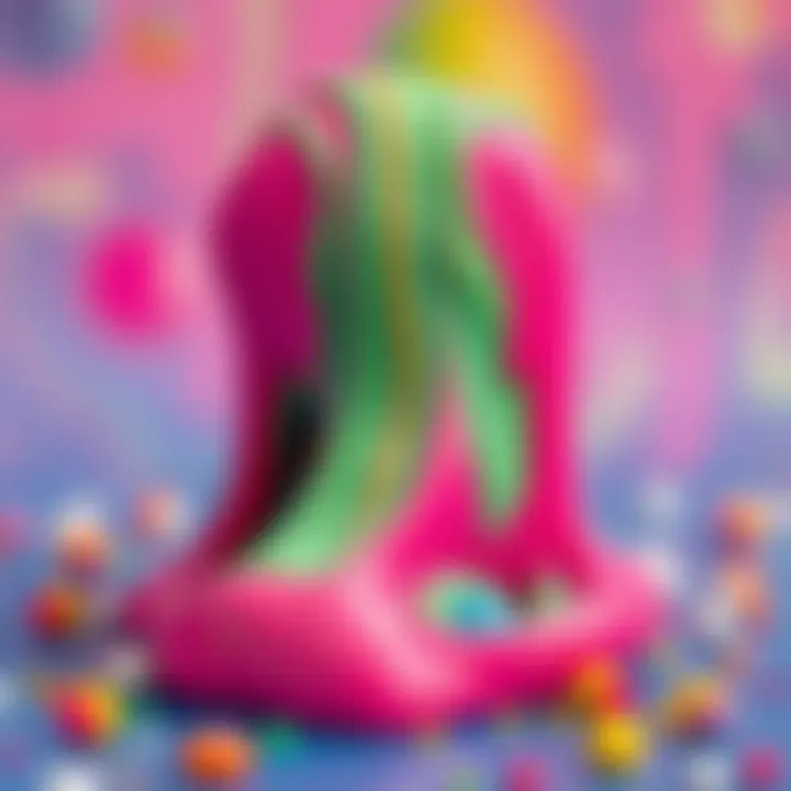 Fun and artistic slime designs