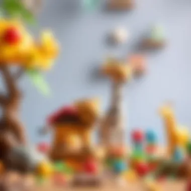 Unique educational materials used in a safari preschool