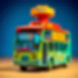 Tayo Bus Toy in Action Tayo bus toy stimulating imaginative play