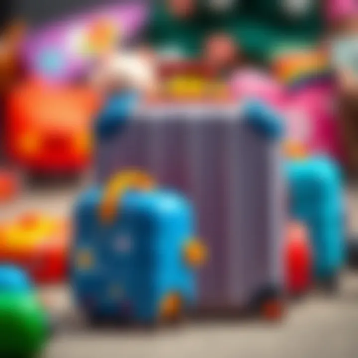 A stylish overview of current market trends in the toy suitcase industry.