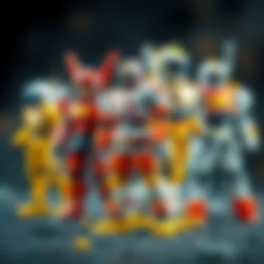 A comparison of different types of space robots used in various missions