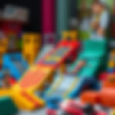 Diversity in Design: Different Types of Tech Deck Ramps A variety of Tech Deck ramps demonstrating diversity in design