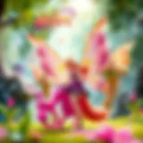 Magical world of Winx game with vibrant colors and characters