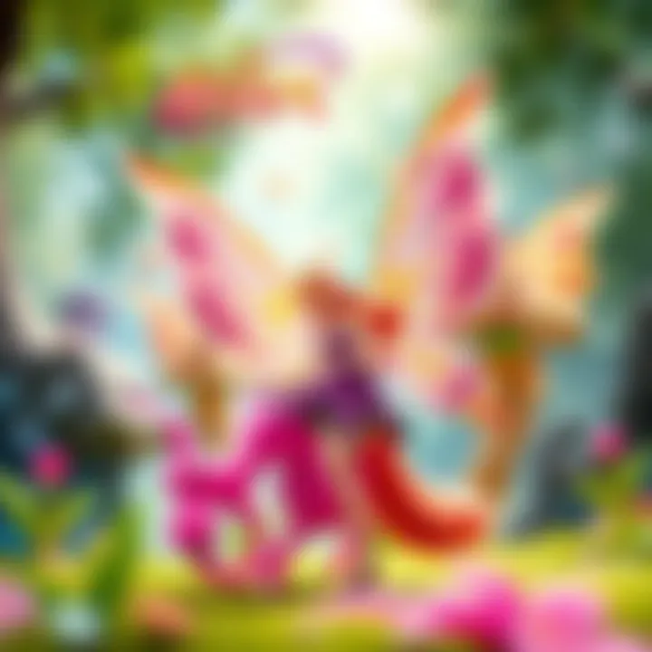Exploring the Enchanting Realm of Winx Magical world of Winx game with vibrant colors and characters