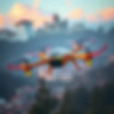 X39 4 Kanal Drone Taking to the Skies X39 4 Kanal Drone in Flight